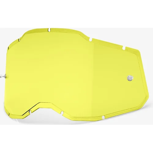 Plexi Injected Racecraft 2/Accuri 2/Strata 2 100% 51008-308-01 %, (žlté, Anti-fog)