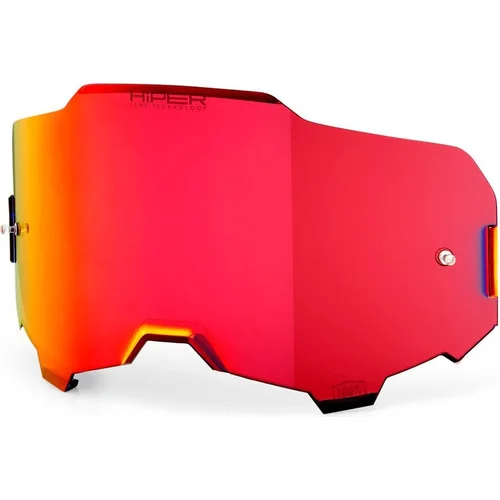 HIPER červené zrkadlové 100% 59055-00002 plexi ARMEGA, %, Anti-fog)