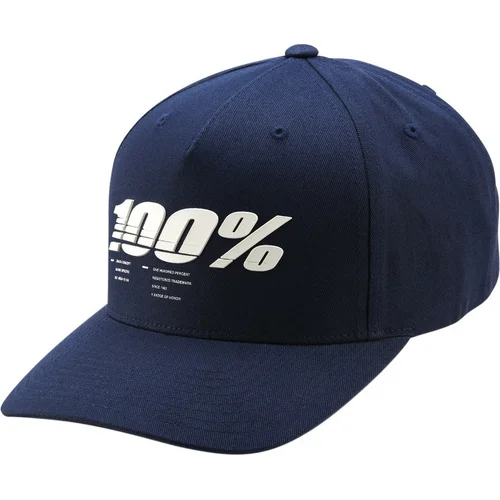 Šiltovka 100% - STAUNCH Snapback modrá (veľkosť UNI)