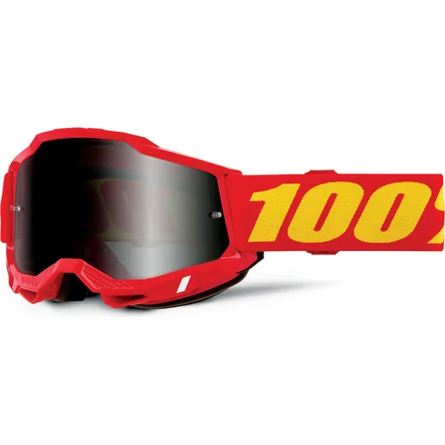 Okuliare SAND ČERVENÉ 100% 50020-00010 ACCURI 2 %- USA, dymové plexisklo