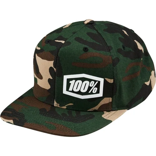 Šiltovka 100% - MACHINE Snapback camo (UNI)