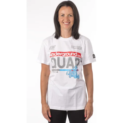 Tričko QUAD REGULAR 101 RIDERS 22023-XXL (biele, veľkosť 2XL)