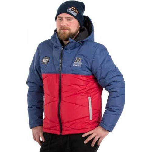 Bunda DEFROST22 nation 101 RIDERS 22141-L (modrá/červená, veľkosť L)