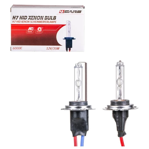 HQ H7 HID Set xenónových výbojok s AC inventorom, 6000K /4CARS/