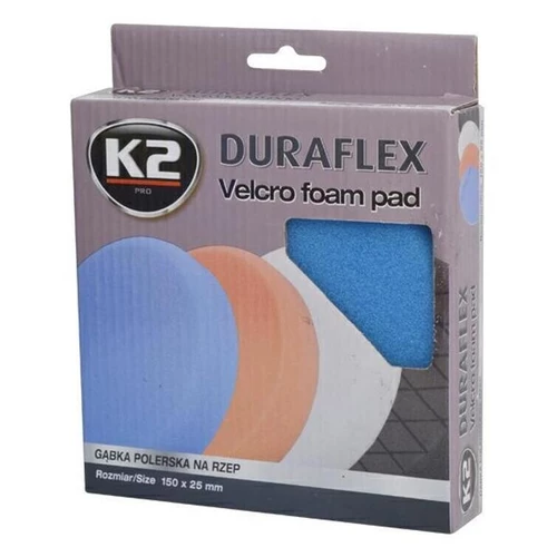 K2 DURAFLEX NÁHRADNÁ LEŠTIACA HUBKA 150 x 25 mm MODRÁ