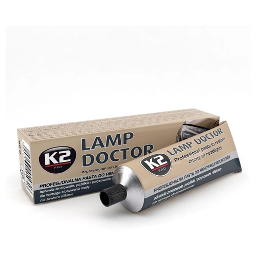 K2 LAMP DOCTOR  leštiaca pasta na svetlá a svetlomety 60g