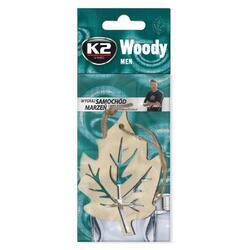 K2 Osviezovac vzduchu zavesny Woody Leaf Men