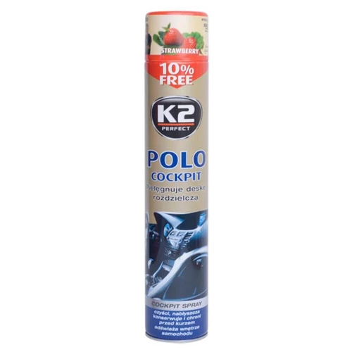 K2 POLO COCKPIT 750 ml STRAWBERRY - ochrana vnútorných plastov