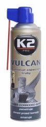 K2 VULCAN 500 ml - prípravok na uvoľňovanie zhrdzavených spojov (MOS2 s Graphit a Cerflonem)