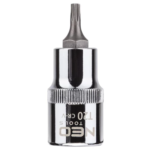 NEO Špicatý hrot Torx na nástavci 1/2, T25 x 55mm