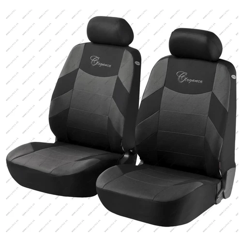 Walser autopoťahy Elegance Basic - šedo čierne