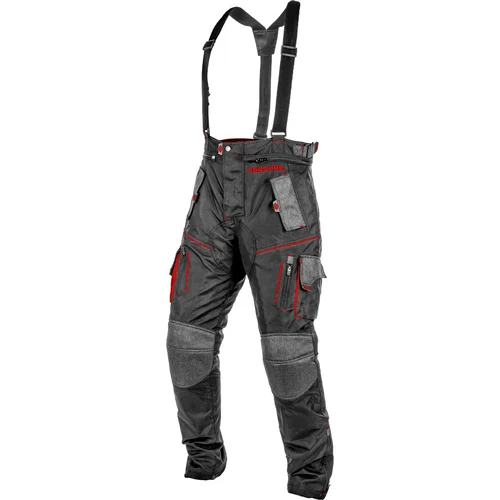 Enduro nohavice TRAILER 4SQUARE PANTTRAILERCONTINENTALROUGE 3XL pánske, (čierna, červená, veľkosť 3XL) 2025