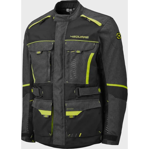 Enduro bunda TRAILER CRAFT 4SQUARE VESTETRAILERCRAFTNOIRJAUNE M pánska, (sivá, žltá fluo, veľkosť M) 2026