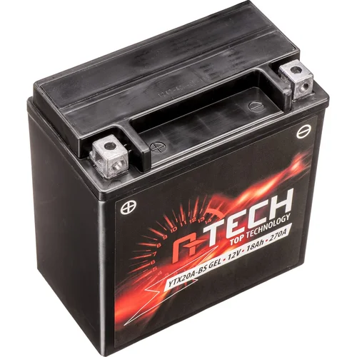 Batéria 12V A-TECH YTX20A-BS GEL, 18Ah, 270A, bezúdržbová GEL technológia 150x87x161, (aktivovaná vo výrobe)