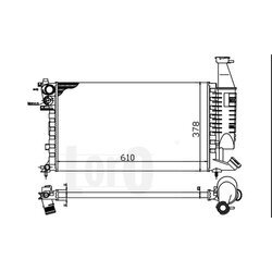 Chladič motora ABAKUS 038-017-0026 - obr. 1