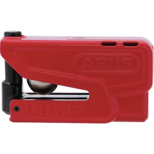 Zámok na kotúčovú brzdu s alarmom Granit Detecto XPlus 2.0 ABUS 4003318978029 (priemer čeľusti 13 mm), (červený)