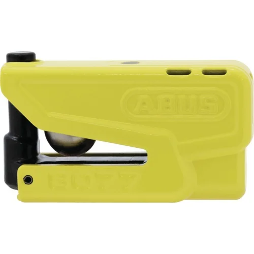 Zámok na kotúčovú brzdu s alarmom Granit Detecto XPlus 2.0 ABUS 4003318978043 (priemer čeľusti 13 mm), (žltý)