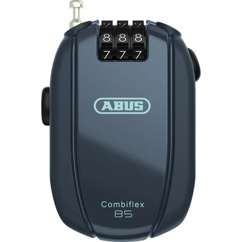 Navíjací lankový zámok Combiflex Break ABUS 4003318954610 (dĺžka 85 cm, modrý)