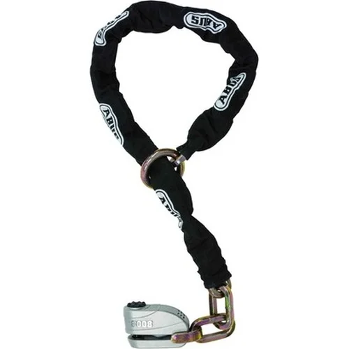 Reťaz + zámok na kotúčovú brzdu s alarmom Granit Detecto XPlus ABUS 4003318766992 (dĺžka 120 cm, hrúbka 12 mm, hrúbka tremena 16 mm)