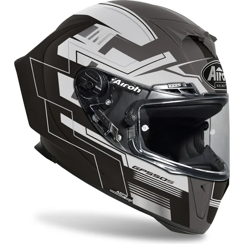 Prilba GP 550 S Challenge (matná čierna, veľkosť XL) 2023 /AIROH/ - obr. 1