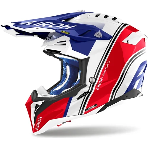 Prilba AVIATOR 3 Hima AIROH AV3H55-XS (lesklá červená, veľkosť XS) 2026
