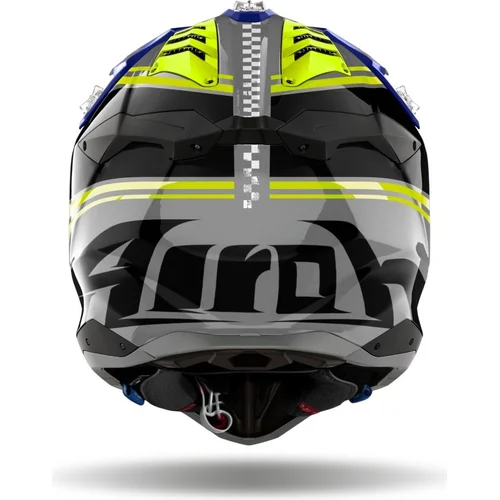Prilba AVIATOR 3 Hima (modrá lesklá, veľkosť XL) 2026 /AIROH/ - obr. 1