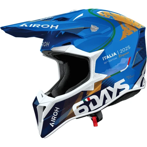 Prilba wraaap 6DAYS ® italy 2025 AIROH WRASDIT25-XXS (lesklá, veľkosť 2XS) 2026