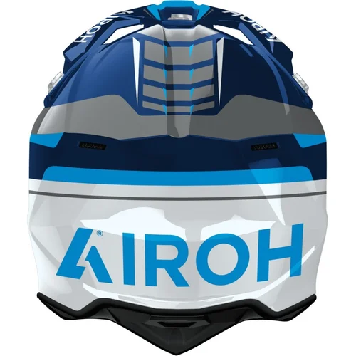 Prilba WRAAAP Conquer WRAC18-XL (modrá lesklá, veľkosť XL) 2027 /AIROH/ - obr. 2