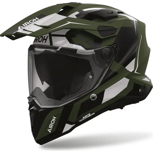 Prilba COMMANDER 2 Polar AIROH CM2P70-XXXL (vojenská zelená matná, veľkosť 3XL) 2027