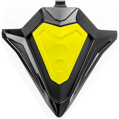 Kryt bradovej ventilácie pre prilby COMMANDER AIROH 6687-L (veľkosť L, žltá)