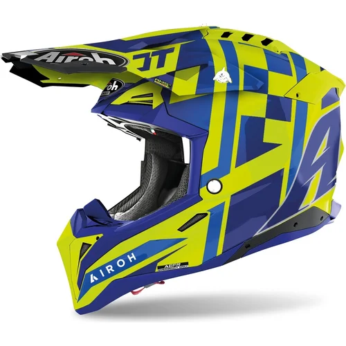 Prilba AVIATOR 3.0 TC21 AIROH AV3TC21-XXL (lesklá, veľkosť XXL) 2022