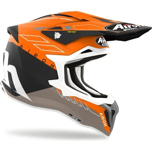 Prilba STRYCKER Skin (oranžová matná, veľkosť S) 2025 /AIROH/ - obr. 1