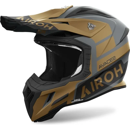 Prilba AVIATOR ACE 2 Sake AIROH AV22A35-XL (matná zlatá, veľkosť XL) 2025