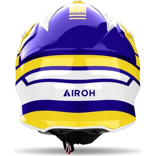 Prilba AVIATOR ACE 2 Sake (lesklá žltá, veľkosť XL) 2025 /AIROH/ - obr. 2