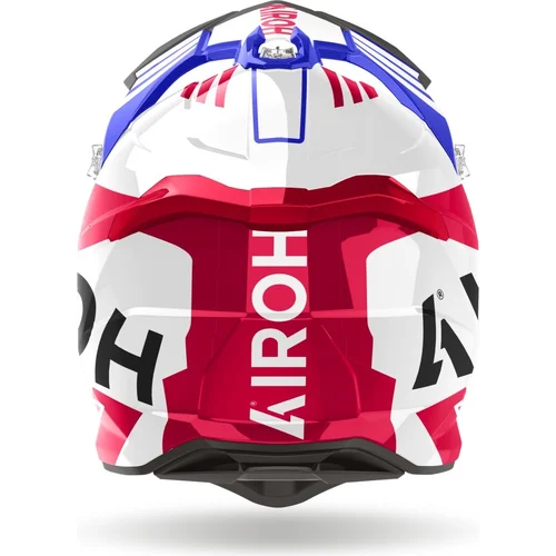 Prilba STRYCKER Brave (lesklá modrá/červená, veľkosť 2XL) 2025 /AIROH/ - obr. 2