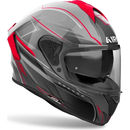 Prilba SPARK 2 Shadow SP2SH55-M (červená lesklá, veľkosť M) 2026 /AIROH/ - obr. 1