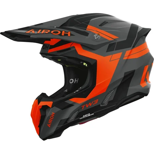 Prilba TWIST 3 Dynasty AIROH TW3DI32-S (oranžová fluo matná, veľkosť S) 2027