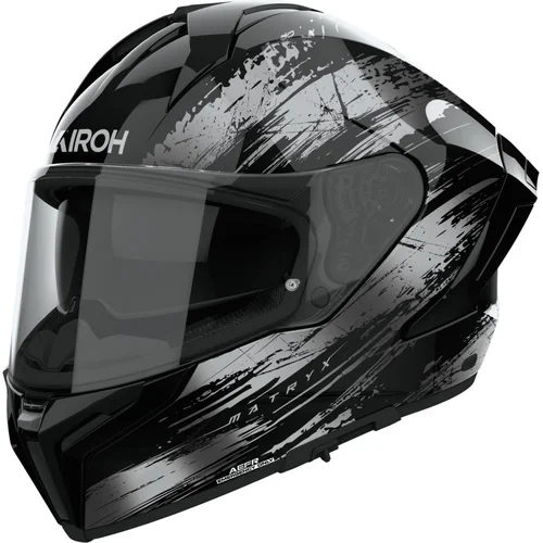 Prilba MATRYX Reflex AIROH MXRE16-S (sivá lesklá, veľkosť S) 2027