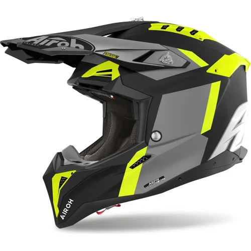 Prilba AVIATOR 3 Glory AIROH AV3GL31-XS (žltá matná, veľkosť XS) 2025
