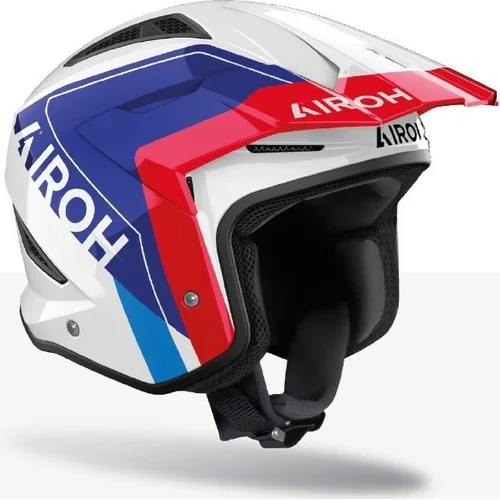 Prilba TRR 2 Hunt AIROH TRR2H55-XL (modrá/červená lesklá, veľkosť XL) 2027