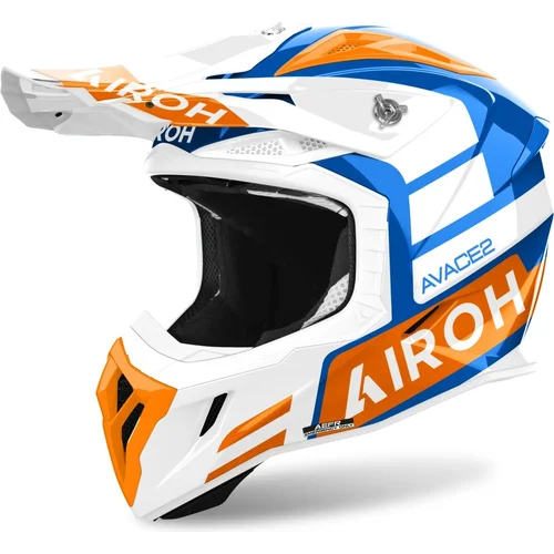 Prilba AVIATOR ACE 2 Sake AIROH AV22A32-XS (lesklá oranžová, veľkosť XS) 2025