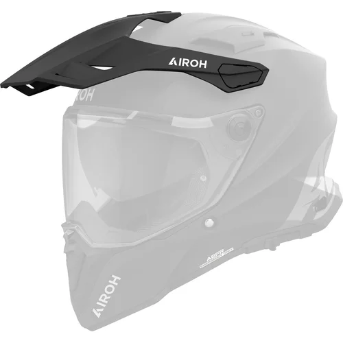 Farba AIROH CM211F šilt pre prilbu COMMANDER 2, čierna matná)