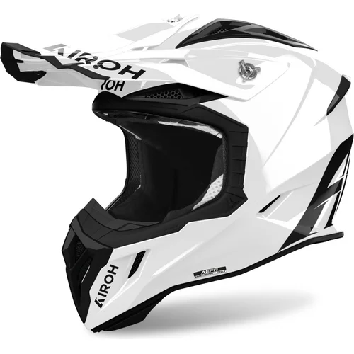 Prilba AVIATOR ACE 2 Color AIROH AVA214-S (lesklá biela, veľkosť S) 2027