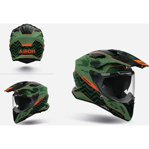 Prilba COMMANDER 2 Plug CM2P35-S (matná, veľkosť S) 2027 /AIROH/