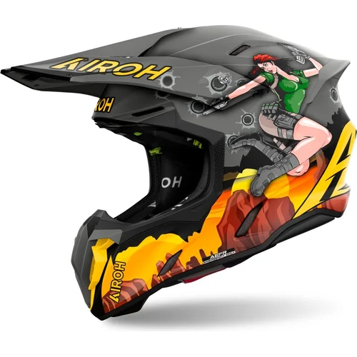 Prilba TWIST 3 Adventure AIROH TW3AD35-M (matná, veľkosť M) 2027