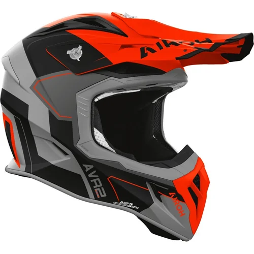 Prilba AVIATOR ACE 2 Shield (oranžová matná, veľkosť XL) 2027 /AIROH/ - obr. 1