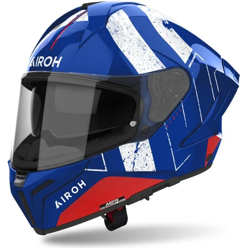 Prilba MATRYX Scope AIROH MXS55-XXL (modro-červená, veľkosť 2XL) 2025