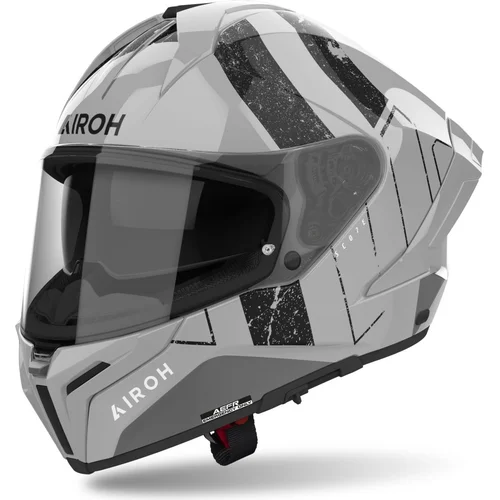 Prilba MATRYX Scope AIROH MXS38-XXL (svetlosivá lesklá, veľkosť 2XL) 2025
