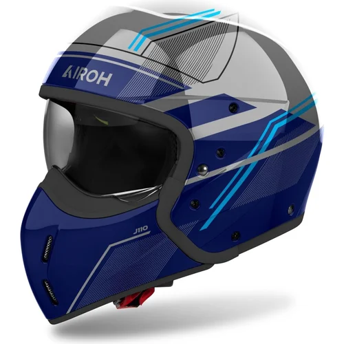 Prilba J110 Slim AIROH J1S18-S (modrá lesklá, veľkosť S) 2026