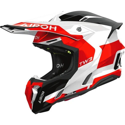 Prilba TWIST 3 Fancy AIROH TW3F55-XS (červená lesklá, veľkosť XS) 2027